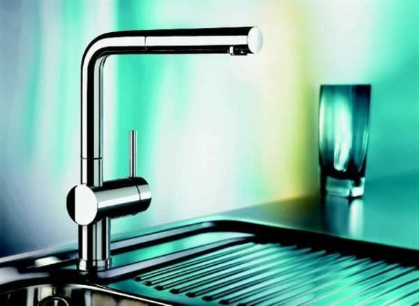 Blanco Linus-S Kjøkkenarmatur, Uttrekkbar Tut, Krom - Bilde 3