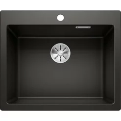 Blanco Pleon 6 UXI Kjøkkenvask 61,50x51 Cm, Sort