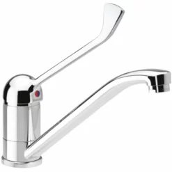 Damixa Space Kjøkkenarmatur Med Handicap Vennlig Grep, Krom