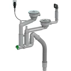 Franke Komplet Avløpssett Til 1 1/2 Og 2 Kummrt Med Løft-opp Ventil