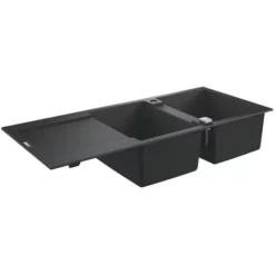 Grohe K500 Kjøkkenvask 116x50 Cm, Sort