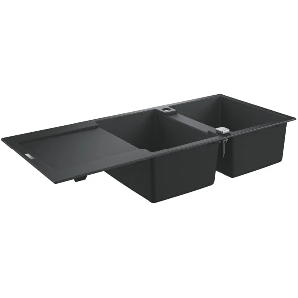 Grohe K500 Kjøkkenvask 116x50 Cm, Sort