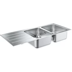 Grohe K500 Kjøkkenvask 116x50 Cm, Rustfritt Stål