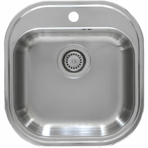 Intra Caribbean CA480 kjøkkenvask 55,5x48,5 cm, rustfritt stål Intra Caribbean CA480 Kjøkkenvask 55,5x48,5 Cm, Rustfritt Stål -Intra Butikk intra caribbean ca480 kjkkenv