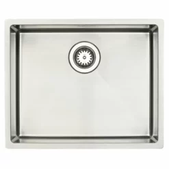 Lavabo Kubus 500 Soft Kjøkkenvask 54x44cm, Rustfritt Stål