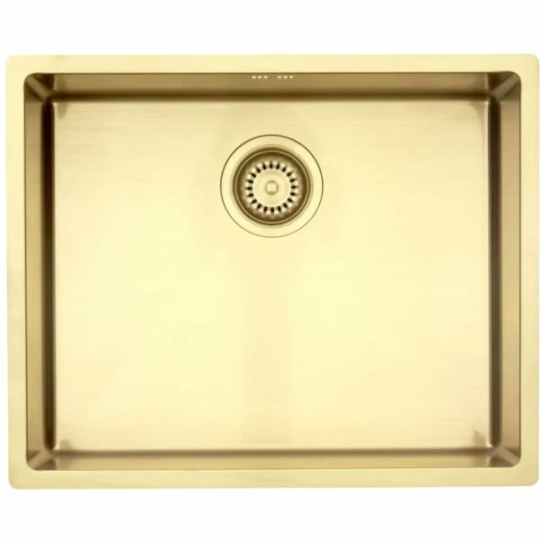 Lavabo Kubus 500 Soft Kjøkkenvask 54x44 Cm, Messing