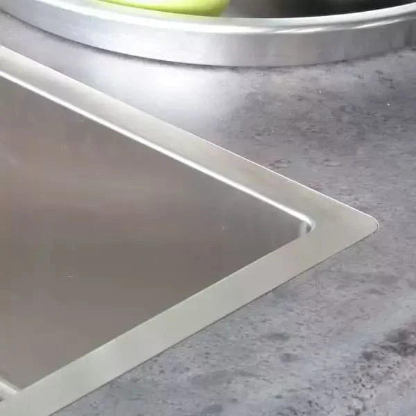 Lavabo Kubus 540 Soft Kjøkkenvask 54x50 Cm, Rustfritt Stål - Bilde 2