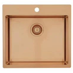 Lavabo Kubus 540 Soft Kjøkkenvask 54x50 Cm, Kobber