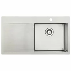 Lavabo Kubus 900R Soft Kjøkkenvask 90x50 Cm, Rustfritt Stål