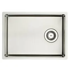 Lavabo Kubus DK480 Kjøkkenvask 52x38 Cm, Rustfritt Stål