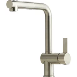 Lavabo Kubus Kjøkkenarmatur, Uttrekkbar Tut, Børstet Nikkel