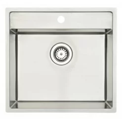 Lavabo Nexus 60 Kjøkkenvask 53x50 Cm, Rustfritt Stål