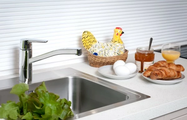 Oras Saga Kjøkkenarmatur, Krom - Bilde 2