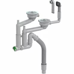 Prevex Smartloc Vannlås T/dobbel Kjøkkenvask M/kurvventil 114 Mm