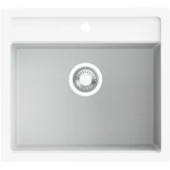 Prisma Honolulu Kjøkkenvask 56x51 Cm, Hvit