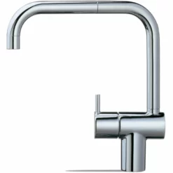 Vola KV1 Kjøkkenarmatur, Børstet Krom